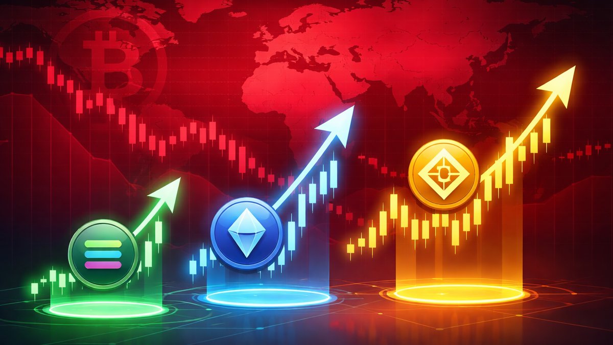 Tri altcoina rastu usred kripto bear marketa