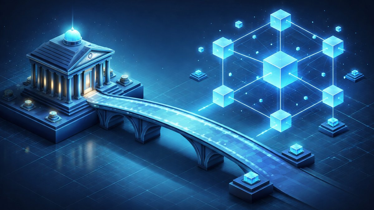 Most između tradicionalnih financija i blockchaina