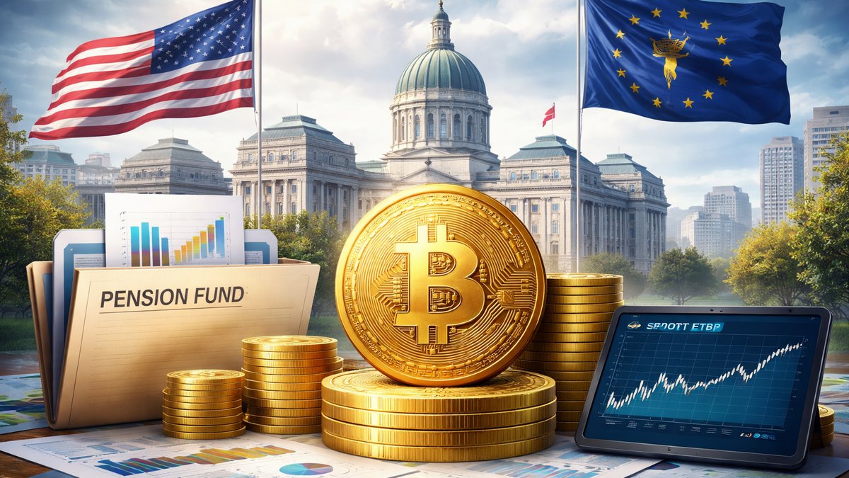 javni mirovinski fondovi diversificiraju ulaganja uključivanjem Bitcoina u portfelj