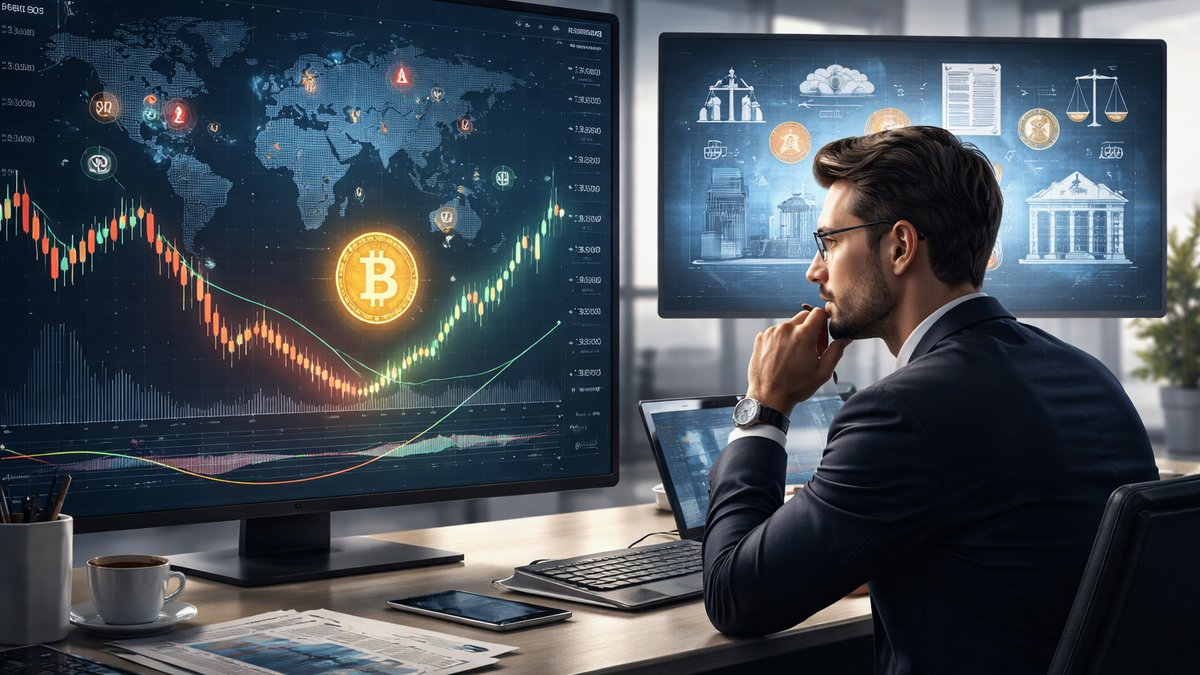 Vizualizacija rizika za Bitcoin tržište
