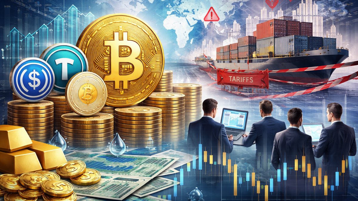 Grafikon stagnacije stablecoina i utjecaja na cijenu Bitcoina