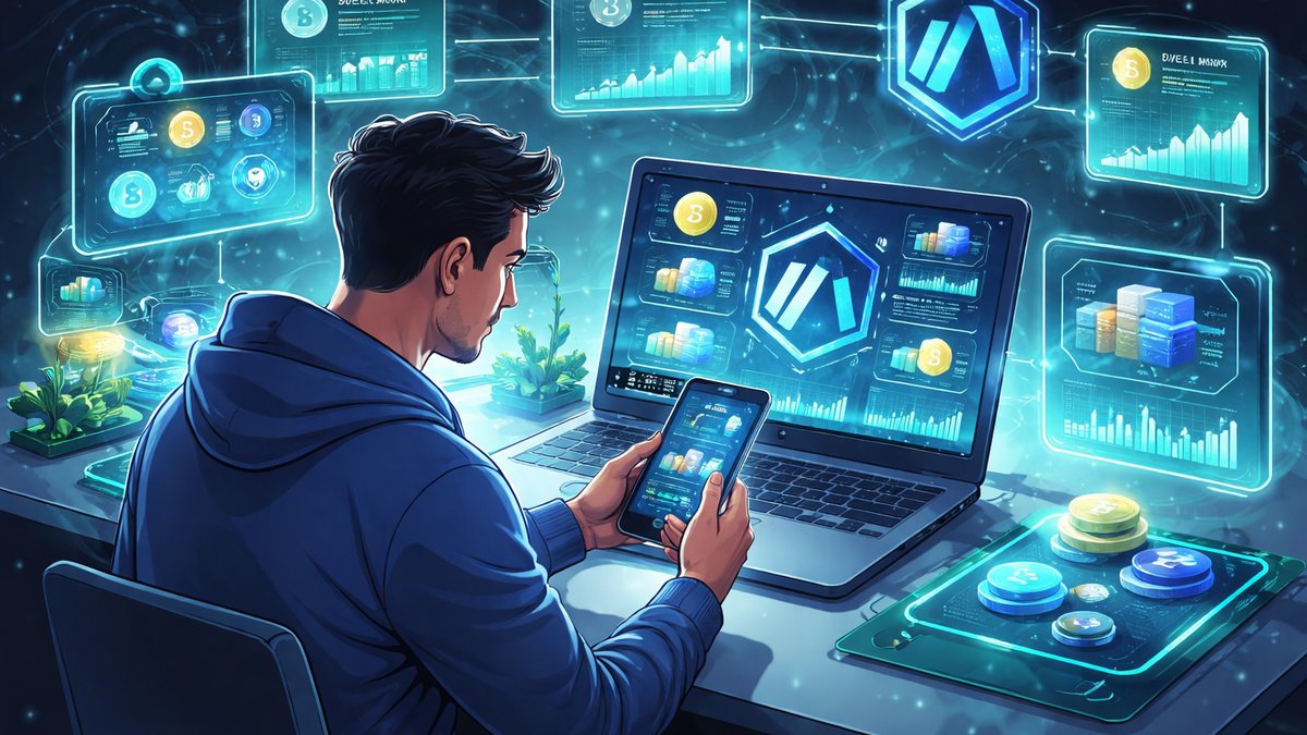 Korisnik koristi DeFi na Arbitrumu