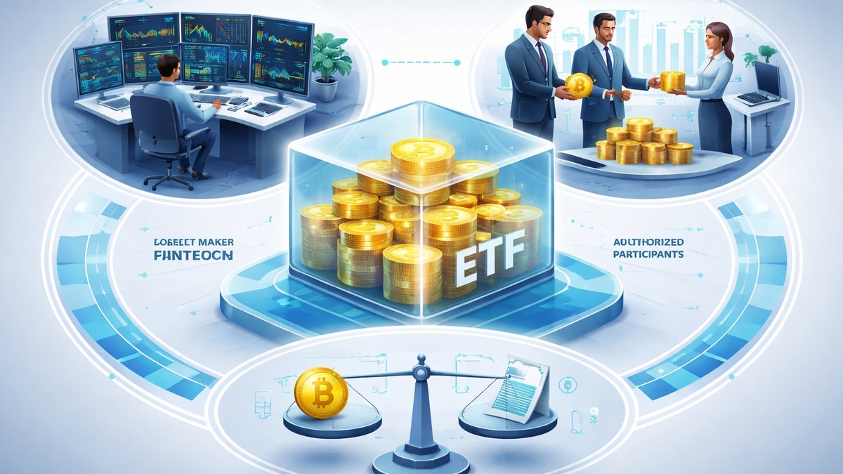 Shematski prikaz strukture Bitcoin ETF-ova