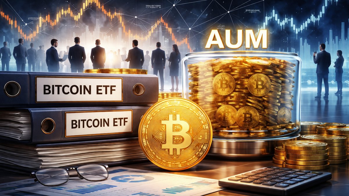 Investitor promatra grafikon cijene Bitcoina i rast ulaganja u ETF-ove