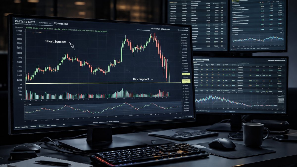 Vizualizacija rizika likvidacija na Bitcoin derivatima