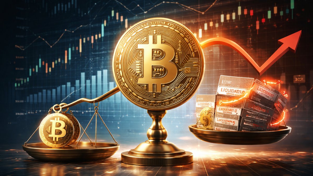 Graf cijene Bitcoina pokazuje oporavak nakon snažnog deleveraginga