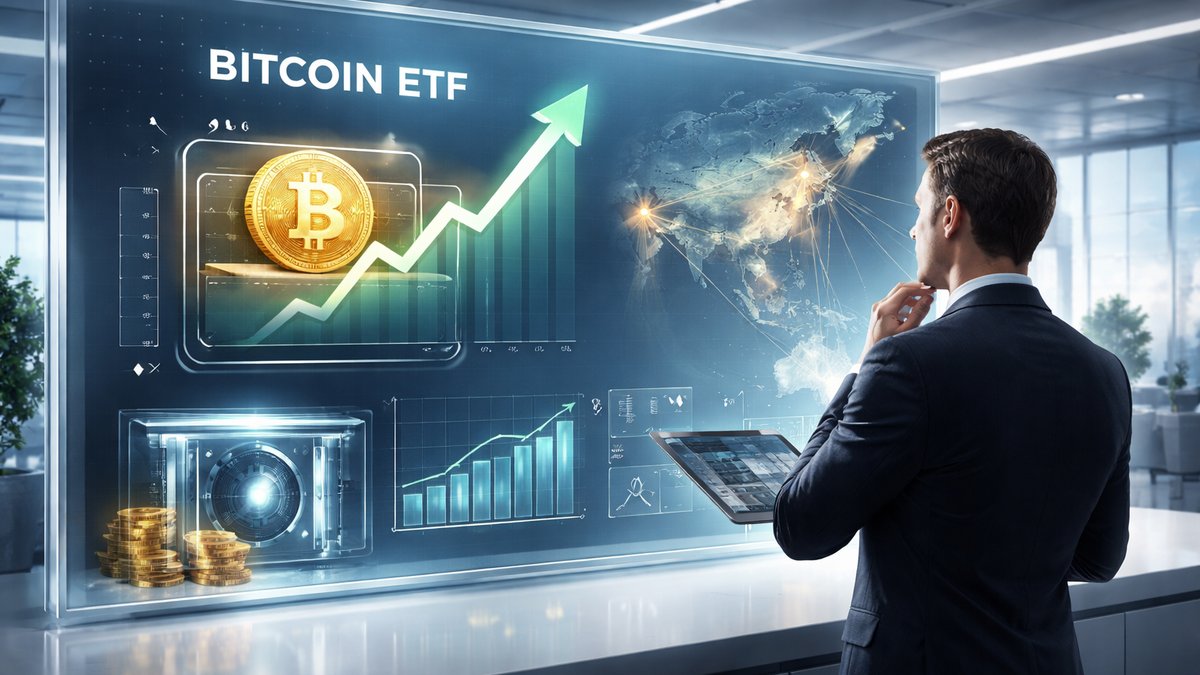 Dijagram procesa kripto ETF-a