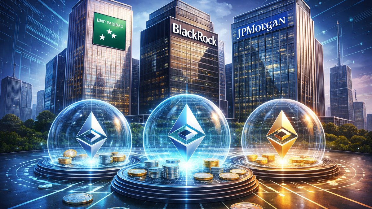 Ilustracija tokeniziranih investicijskih fondova na Ethereum blockchain mreži