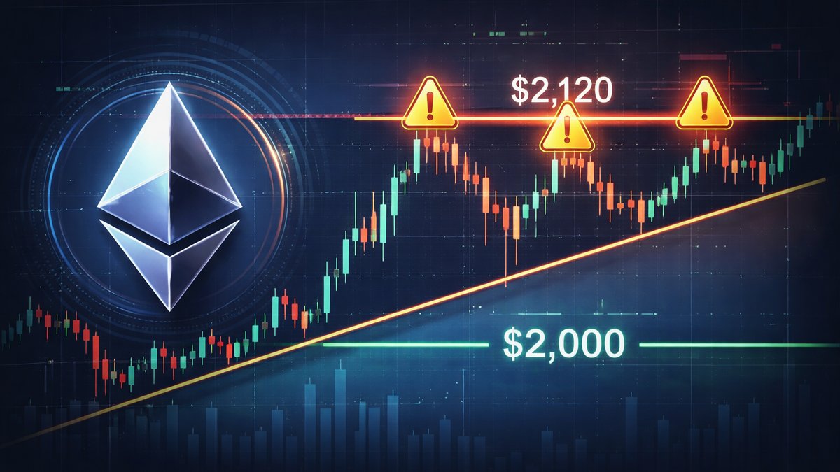 Ethereum cijena s tri neuspjela oporavka na grafikonu posljednjih deset dana