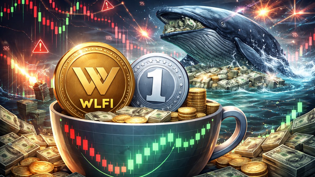 Graf WLFI pada nakon USD1 šoka uz kupnju kitova 35 milijuna