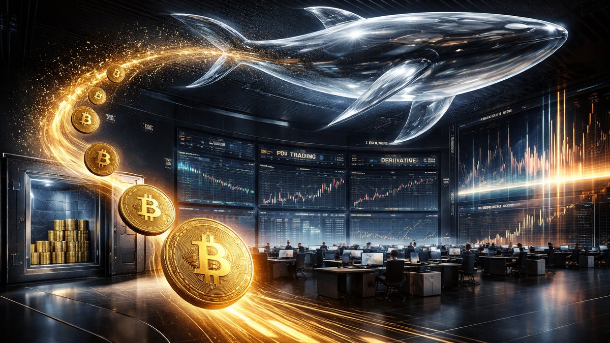 Shema tokova BTC-a između kitova i burzi