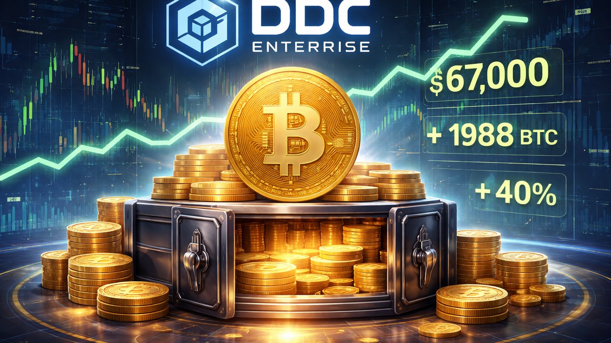 DDC Enterprise povećava bitcoin rezerve nakon kupnje dodatnih 100 BTC