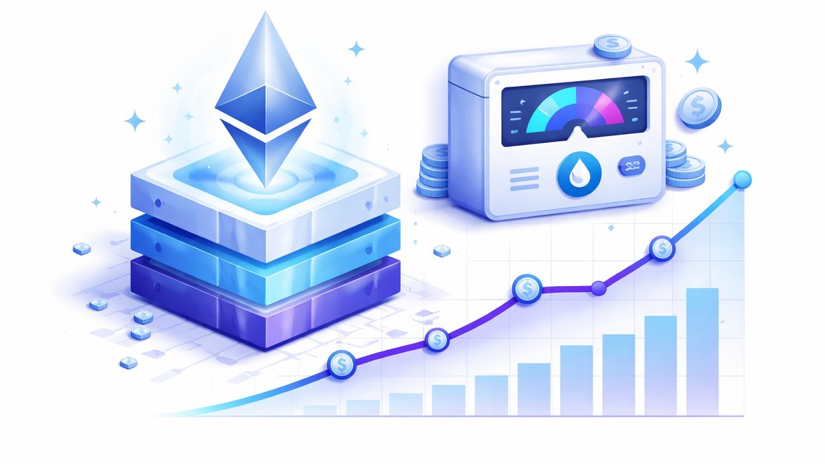 Ilustracija gas naknada na Ethereum mreži