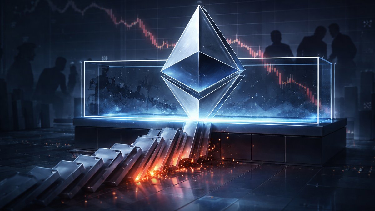 Dijagram ekosustava Ethereuma i tržišnih rizika