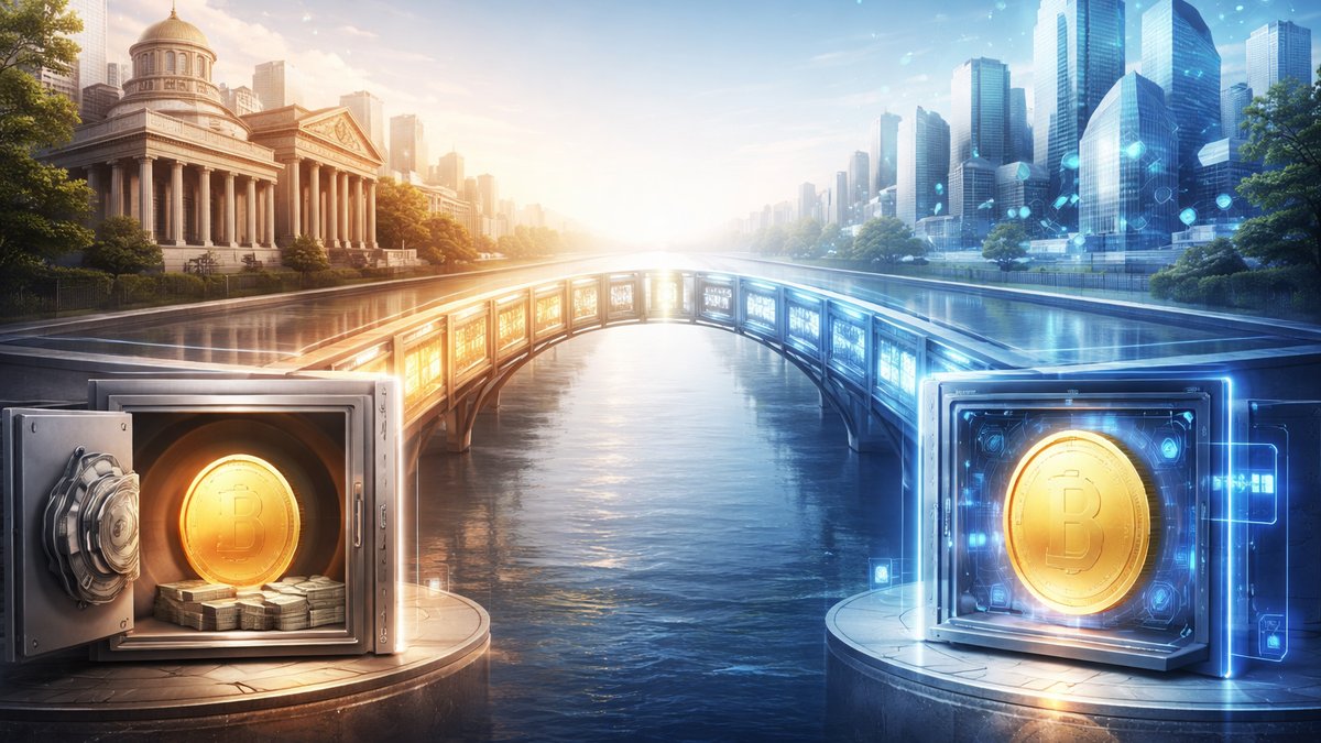 Dijagram spajanja tradicionalnih i DeFi tržišta