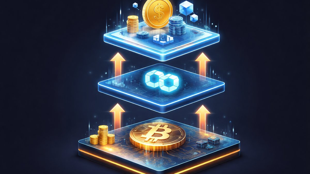 Slojeviti model BTC stablecoin ekosustava
