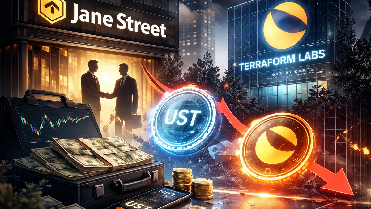 Ilustracija istrage insajderskog trgovanja i sloma Terraform kriptovalute