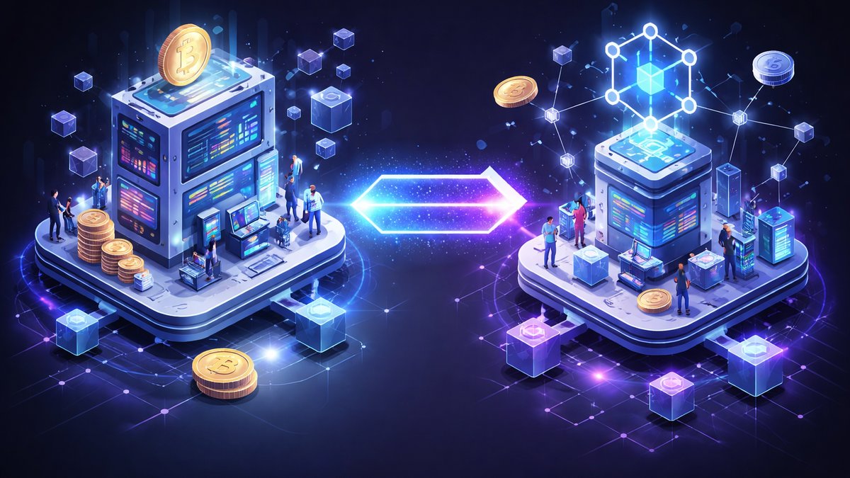 Usporedba centralizirane i decentralizirane burze