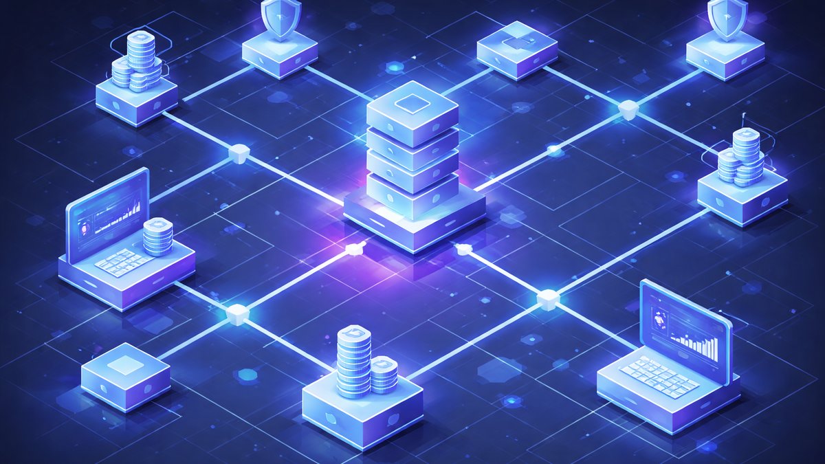 Dijagram blockchain mreže za početnike