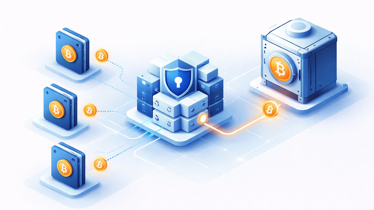 Dijagram toka institucionalnog BTC transfera