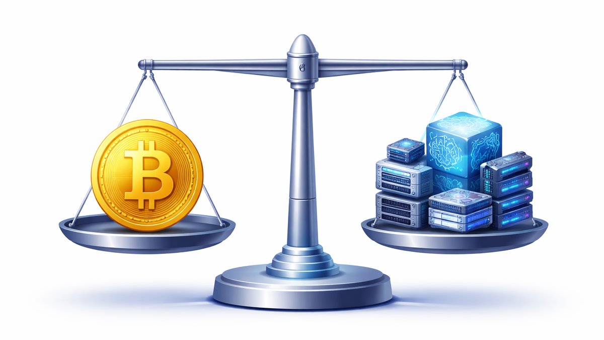 Vaga s Bitcoinom i AI infrastrukturom