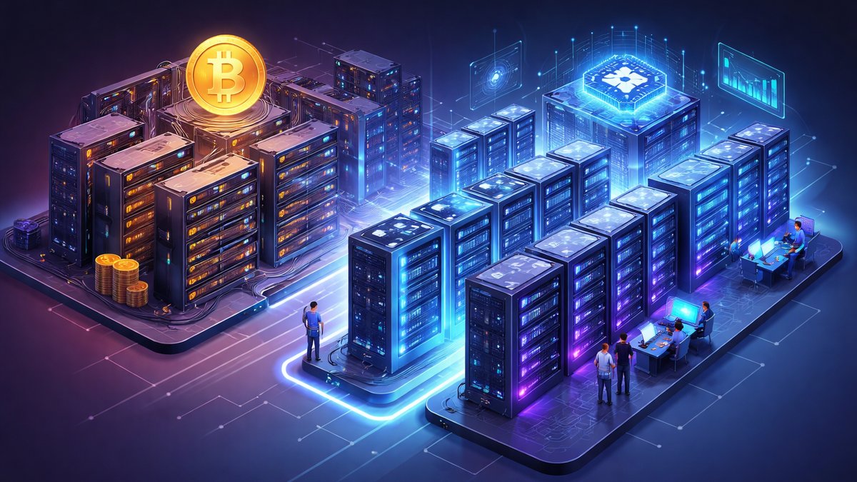 Rudnik Bitcoina koji prelazi u AI podatkovni centar