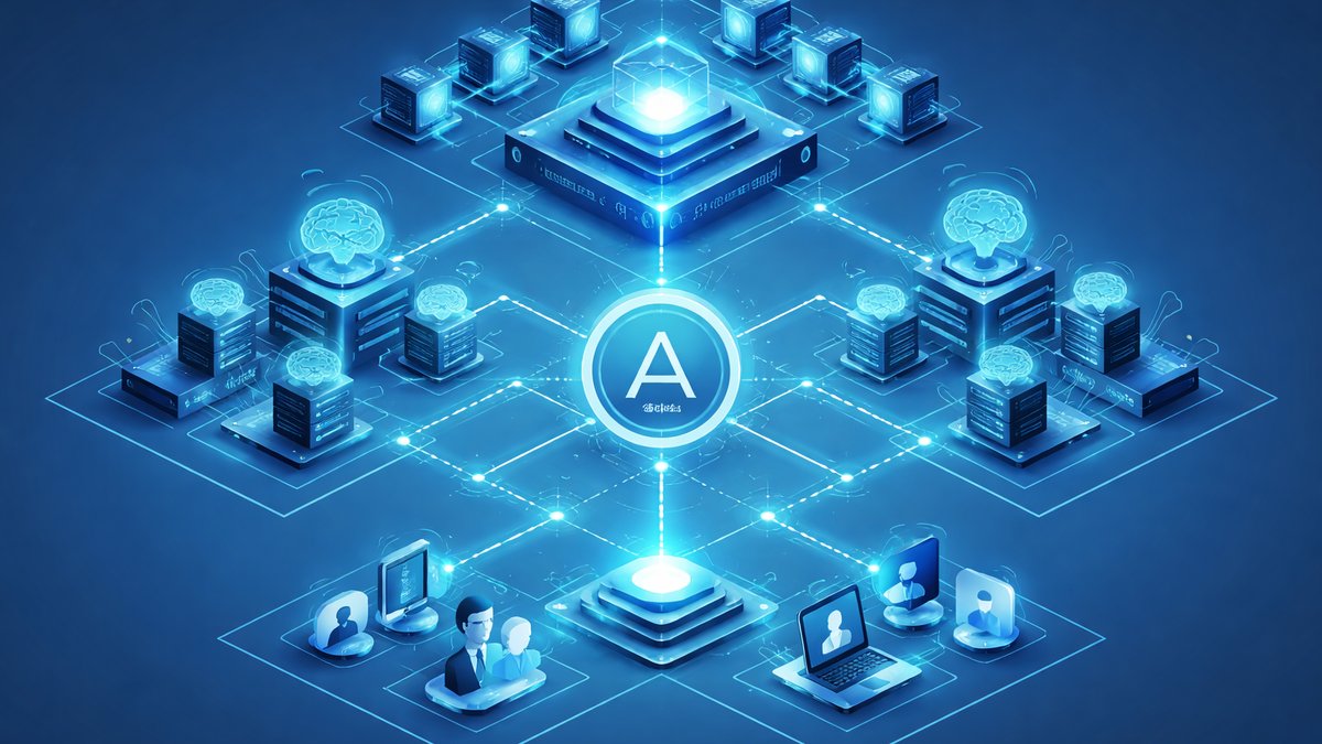 Dijagram arhitekture SingularityNET mreže