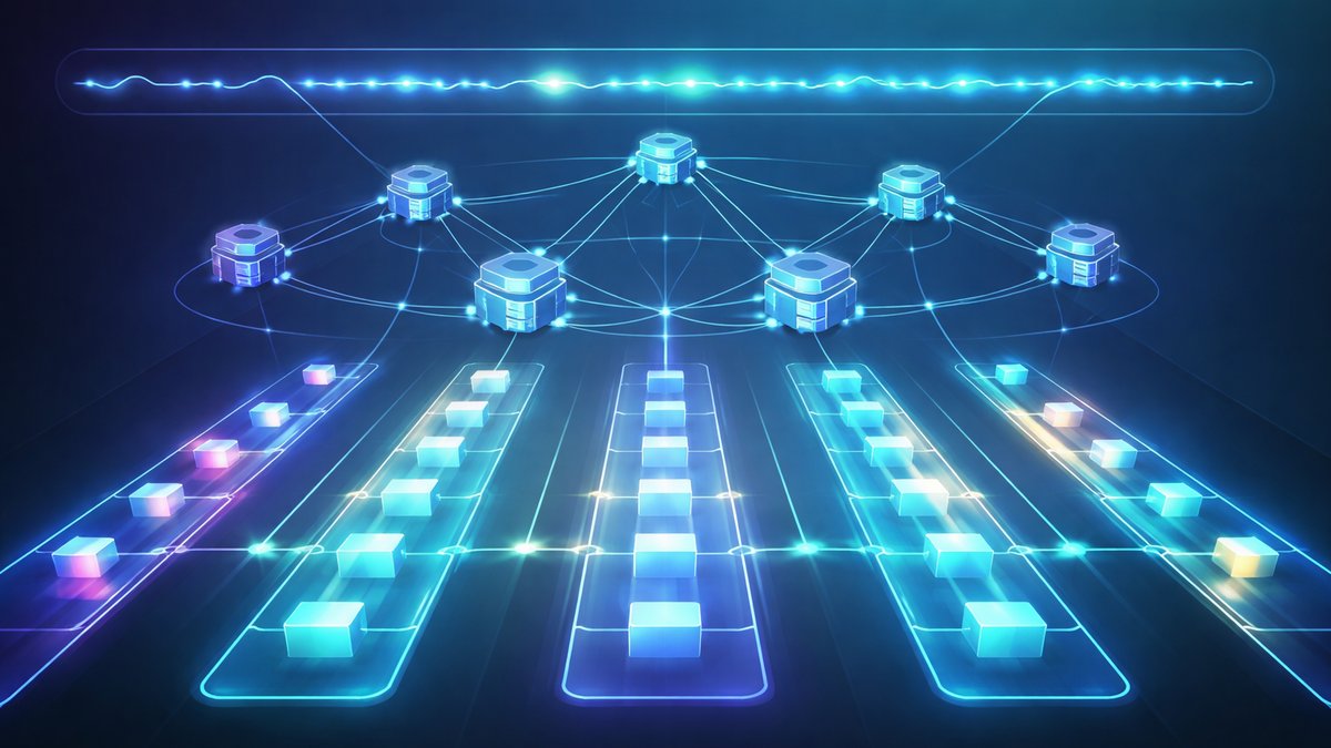 Shematski prikaz arhitekture Solana blockchaina