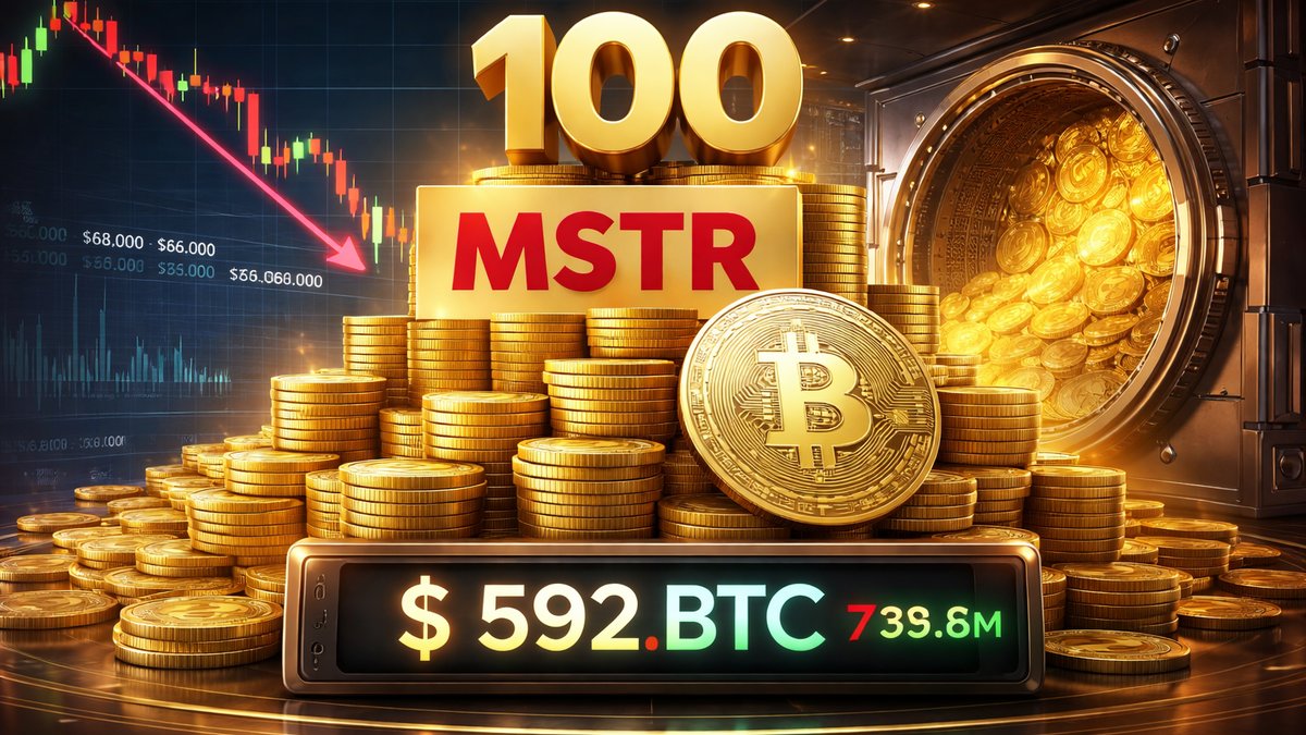 Strategy povećava bitcoin rezerve kupnjom 592 BTC tijekom tržišnog pada