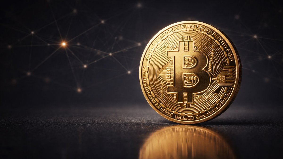 Ilustracija pada mrežne aktivnosti Bitcoina