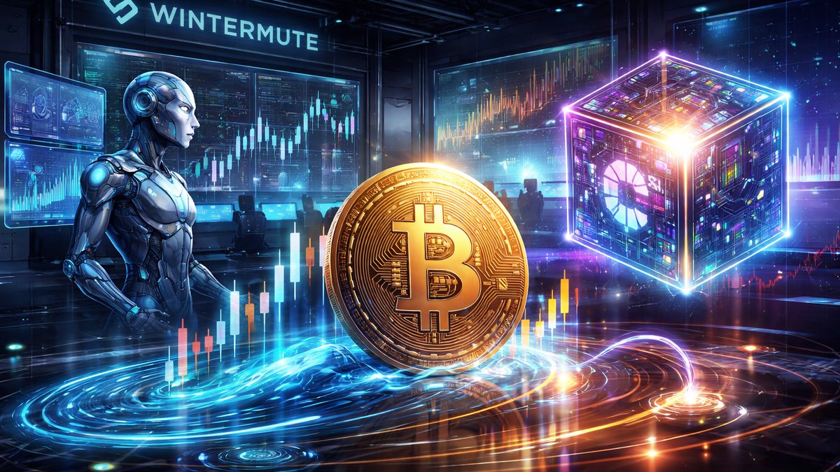 Ilustracija AI tehnologije koja utječe na Bitcoin tržište i likvidnost