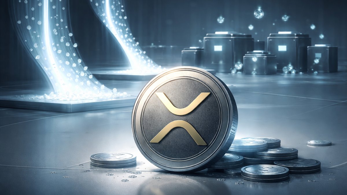 Infografika tokova XRP-a prema burzama i hodlera