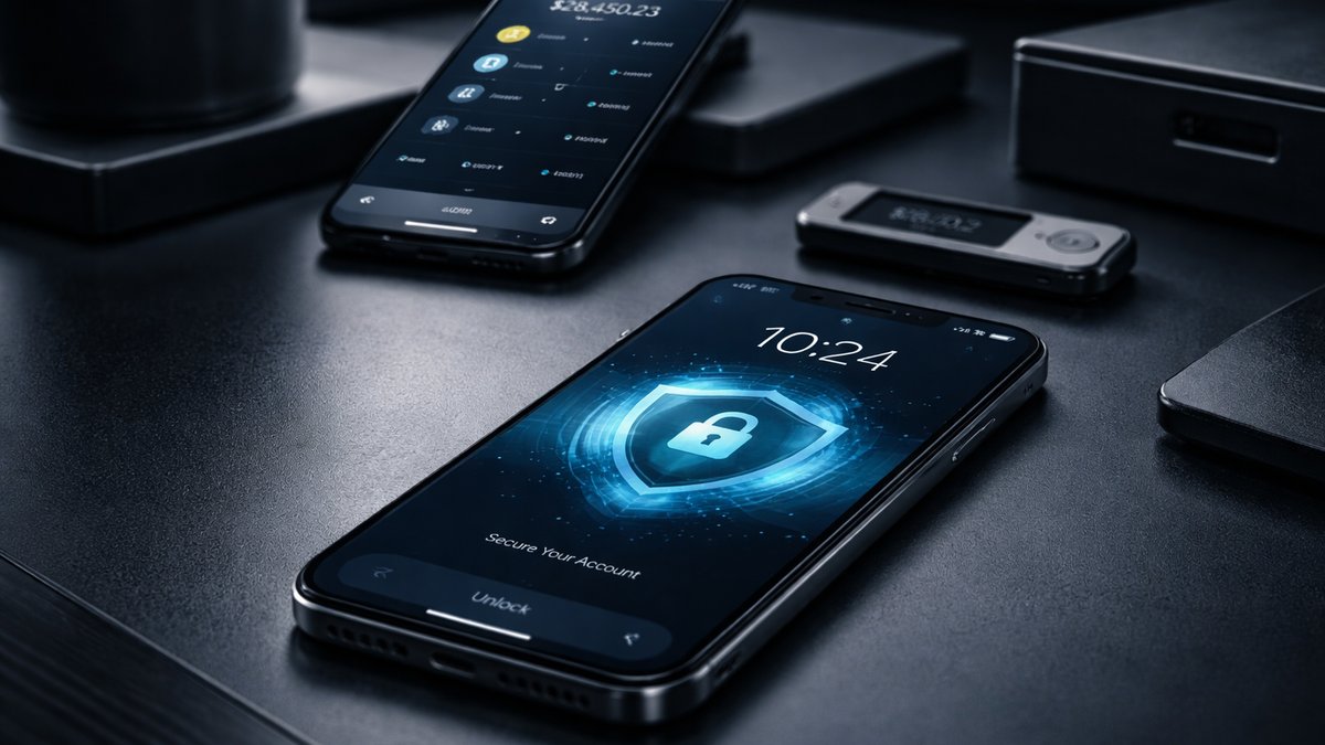 iPhone korisnik uz hardverski kripto novčanik