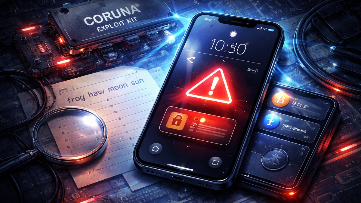 iPhone na stolu s upozorenjem o sigurnosnoj prijetnji iOS sustava
