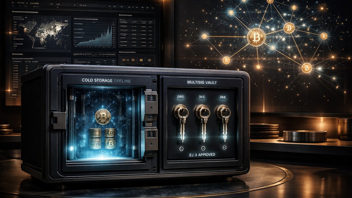 Dijagram multisig premještanja državnih BTC sredstava