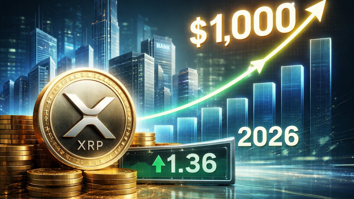 Graf rasta cijene XRP-a s projekcijom do 2026. godine