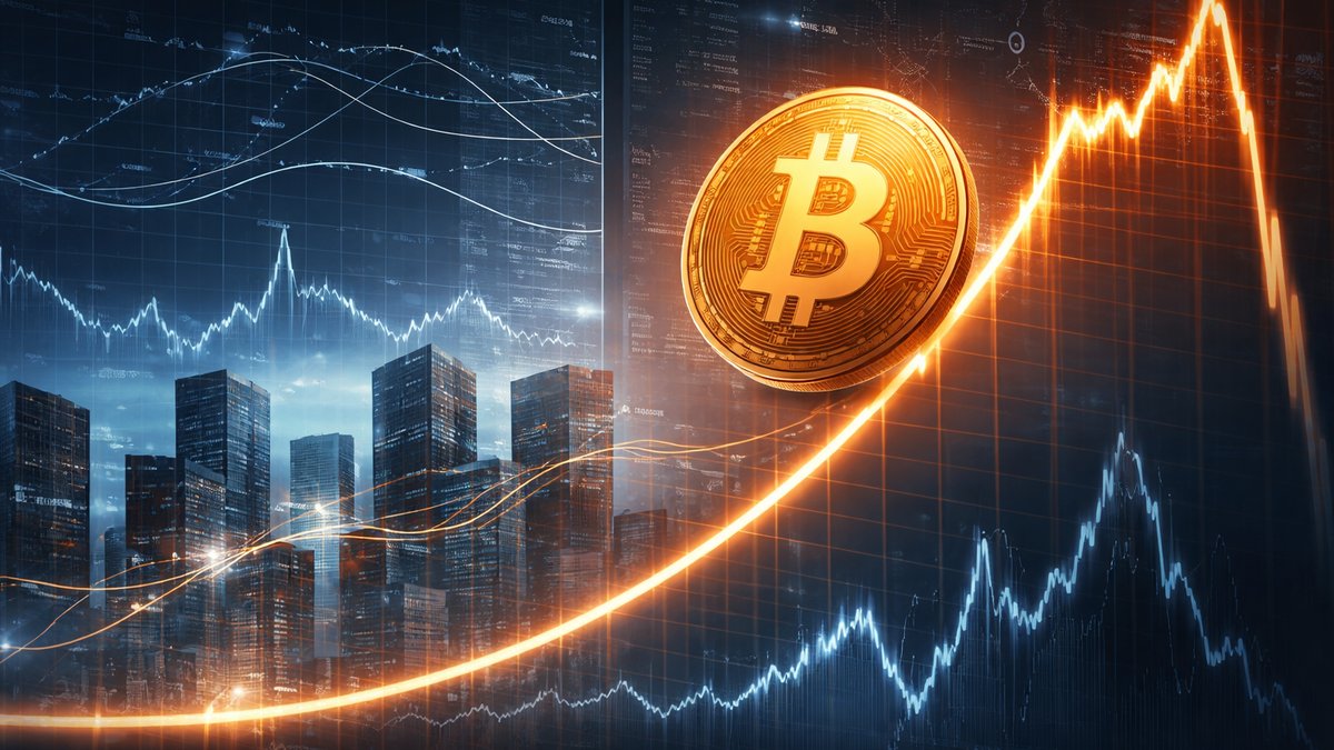 Shematski prikaz rizika za Bitcoin oko 70k