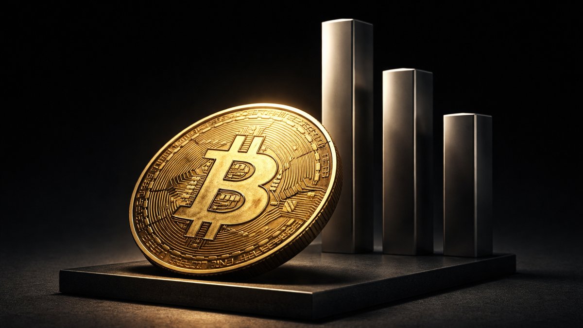 Ilustracija volumena i momentuma na Bitcoin tržištu