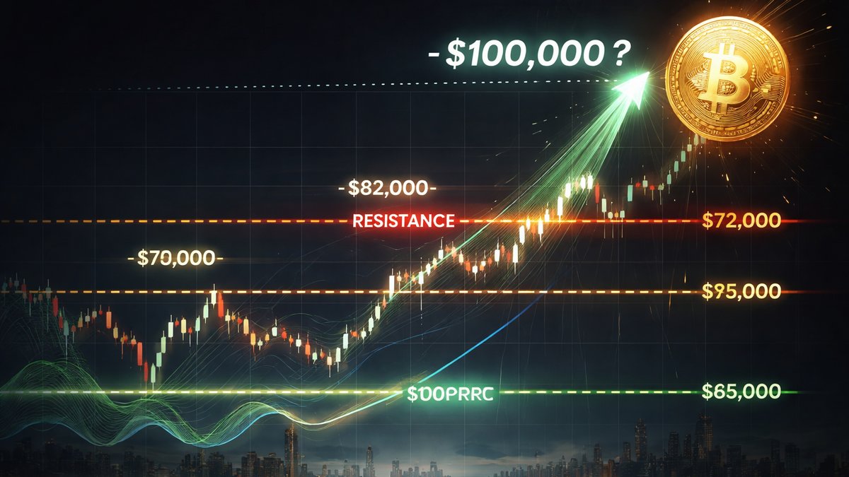 Graf cijene bitcoina približava se razini od 100.000 dolara