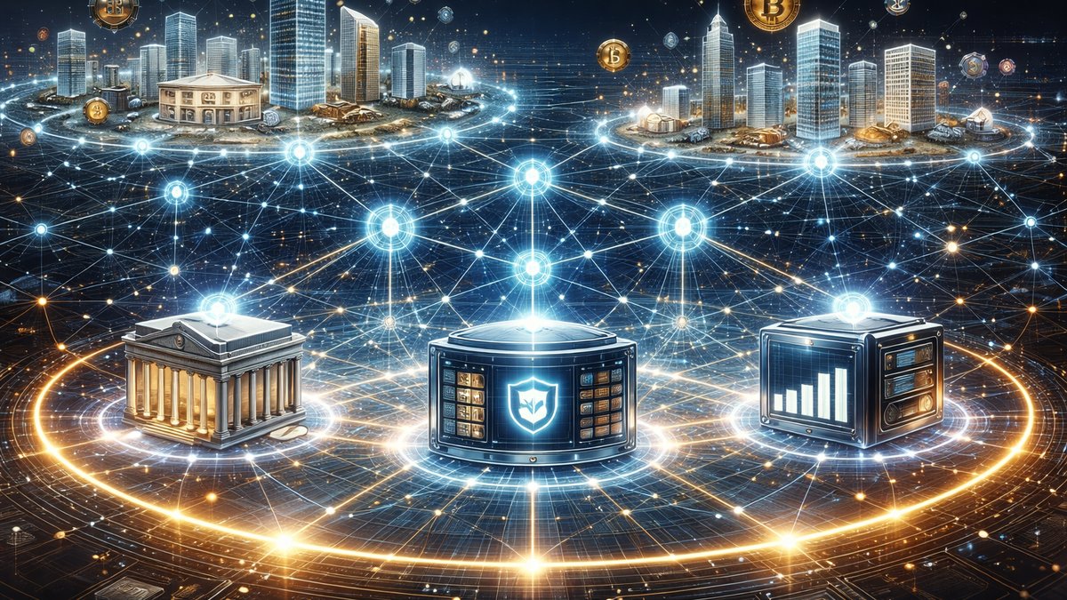 Dijagram povezivanja privatnih i javnih blockchainova