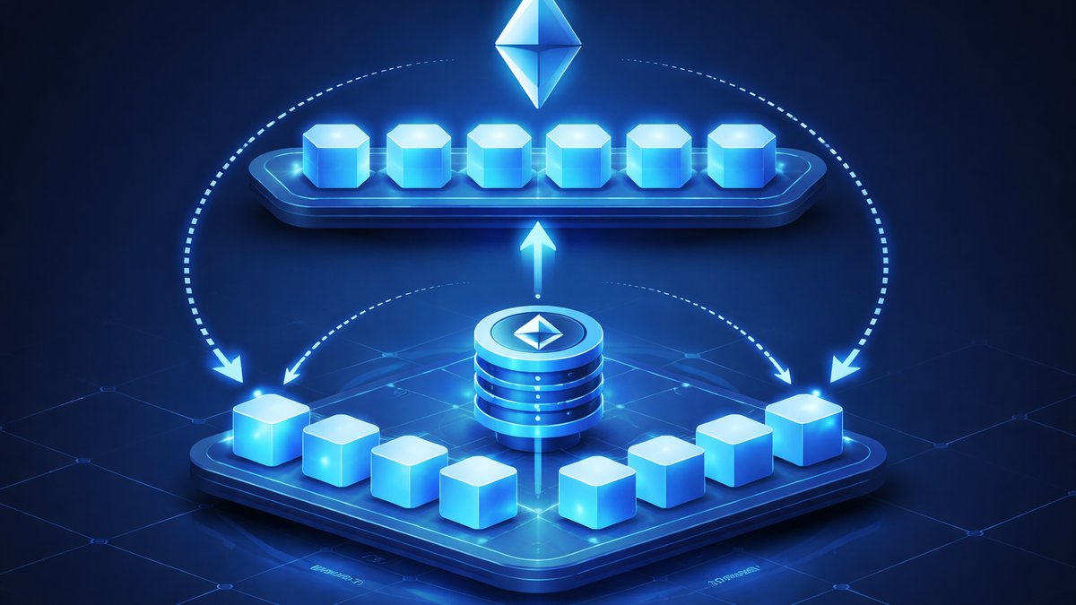 Dijagram arhitekture Arbitrum rollupa na Ethereumu