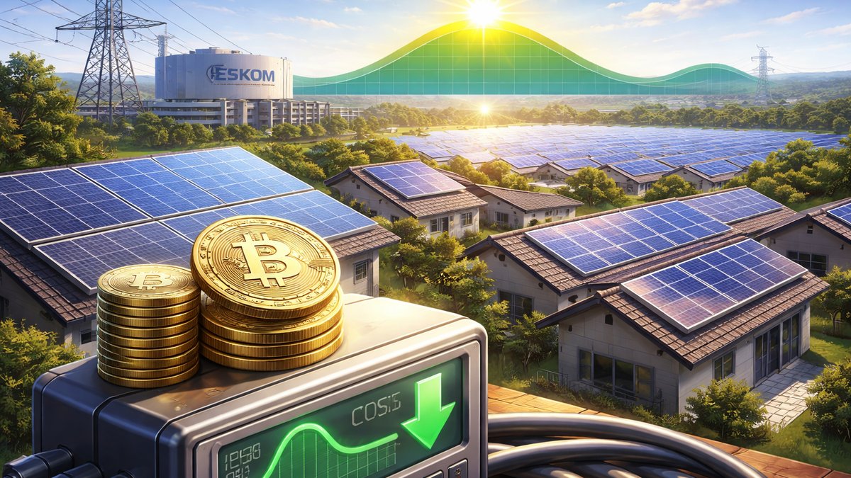 Eskom nudi povoljniju struju Bitcoin rudarima zbog solarnog viška