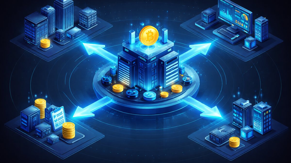 Dijagram centraliziranog kripto zajmodavca