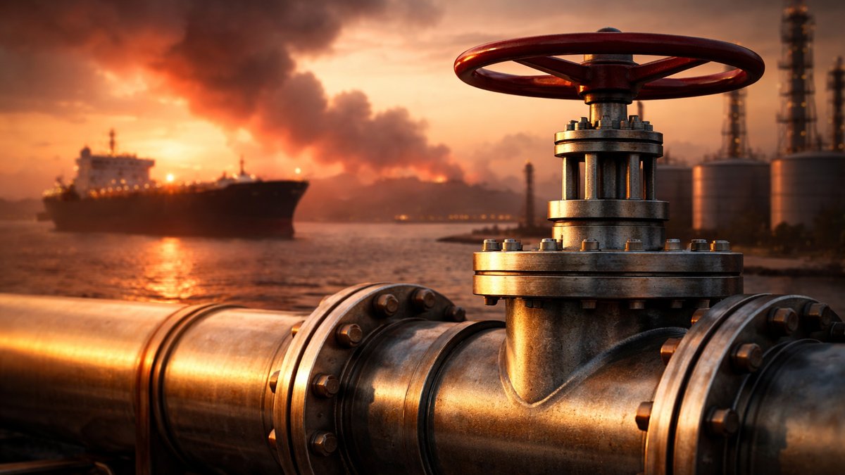 Dijagram utjecaja OPEC+ ponude i geopolitičkog rizika na cijenu