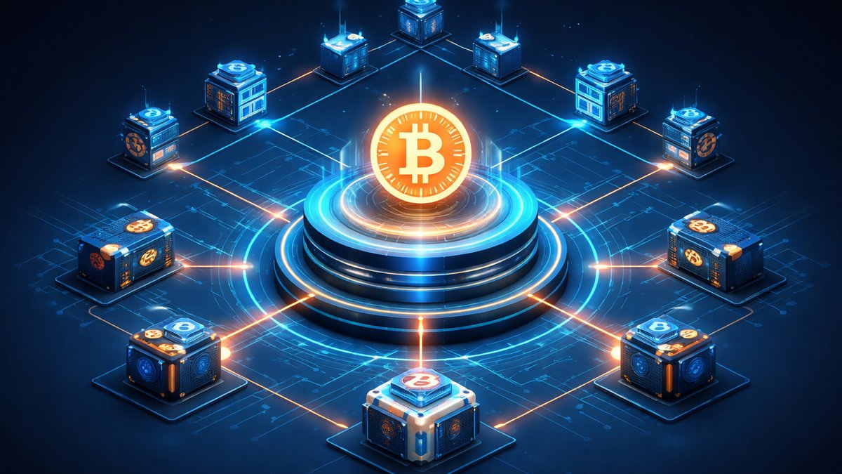 Dijagram jezgre Bitcoin konsenzusa
