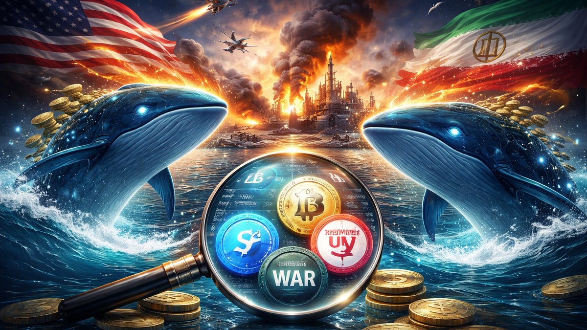 Grafikon kripto tržišta i kretanje velikih novčanika tijekom geopolitičkih napetosti