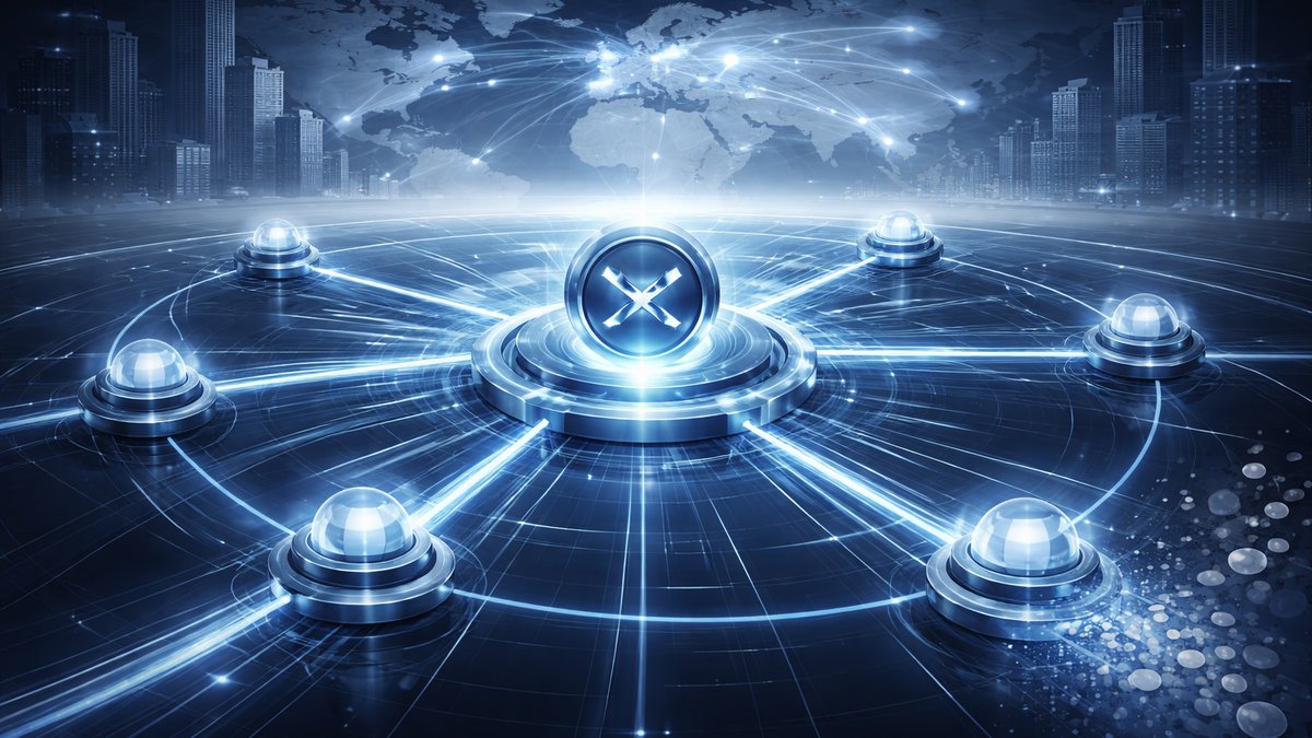 Dijagram arhitekture XRP Ledger mreže
