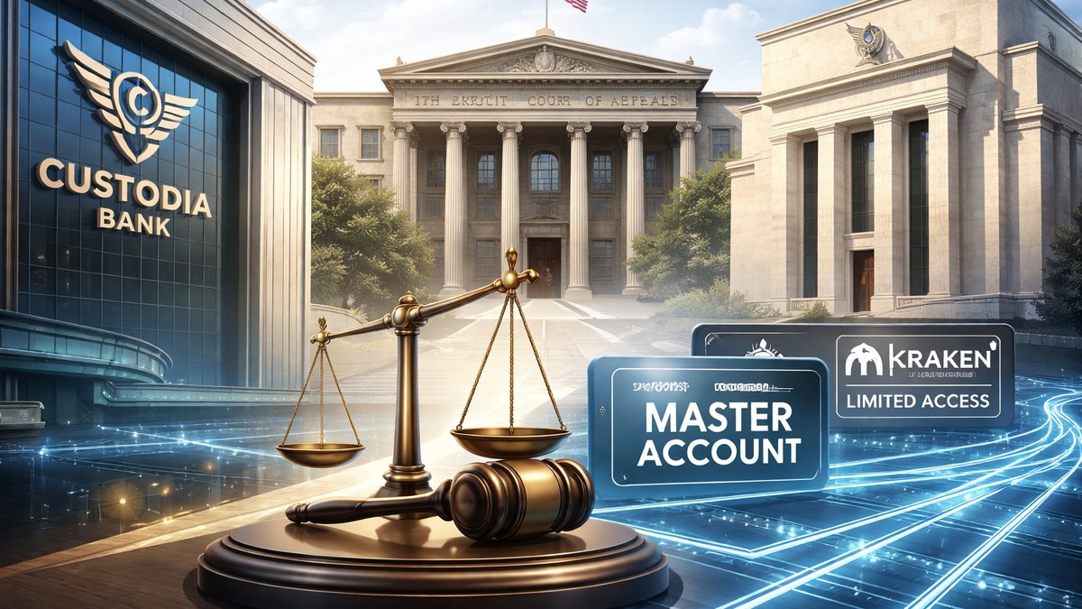 Sudska presuda i zgrada Federalnih rezervi uz simboličan master račun