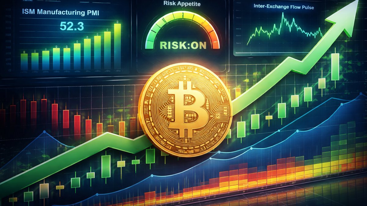 Graf cijene Bitcoina s tri označena signala mogućeg rasta