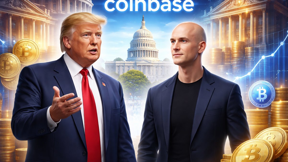 Trump i Brian Armstrong raspravljaju o kriptovalutama u političkom okruženju